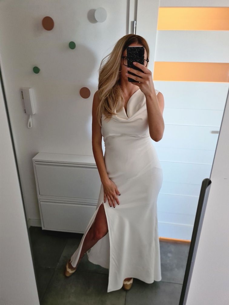 Coast M 38 sukienka suknia ślubna syrenka ślub wesele