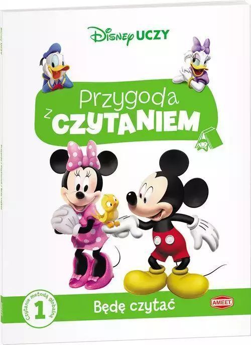 Disney uczy. Przygoda z Czytaniem. Będę czytać. Ameet