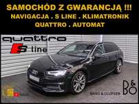 Audi A4 S Line + Navi + B/O + Skóra + Virtual Cockpit + Full