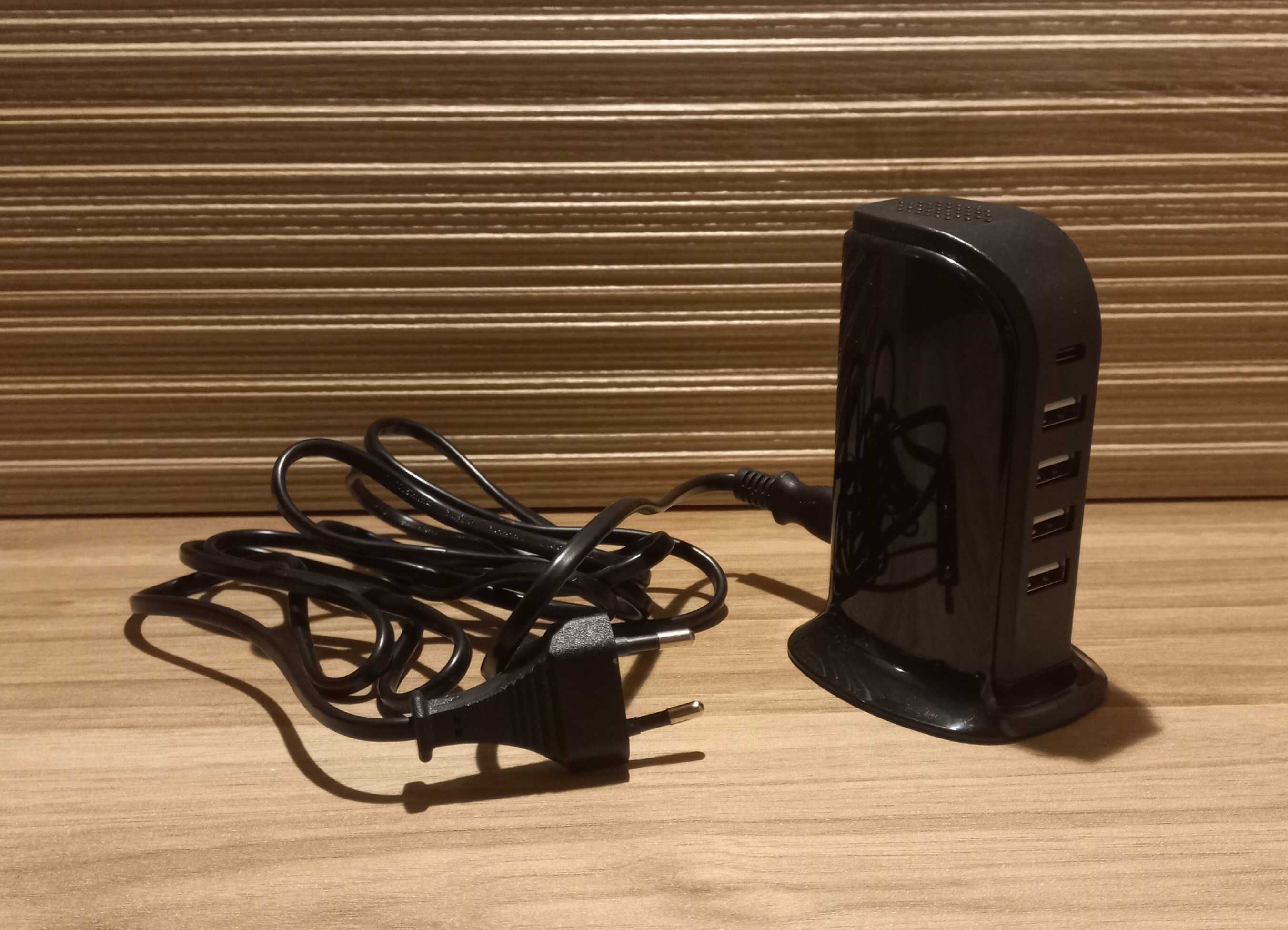 Stacja ładująca USB – 5 portów, szybkie ładowanie