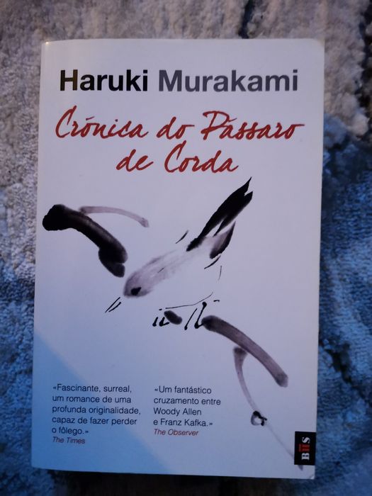 Livro Crónica do Pássaro de Corda de Haruki Murakami