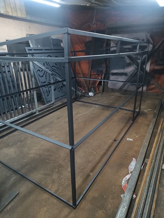 Rama, stelaż konstrukcja boksu dla psa 4x2