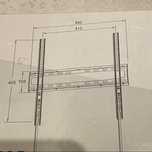 Wieszak na TV. 23”-60”