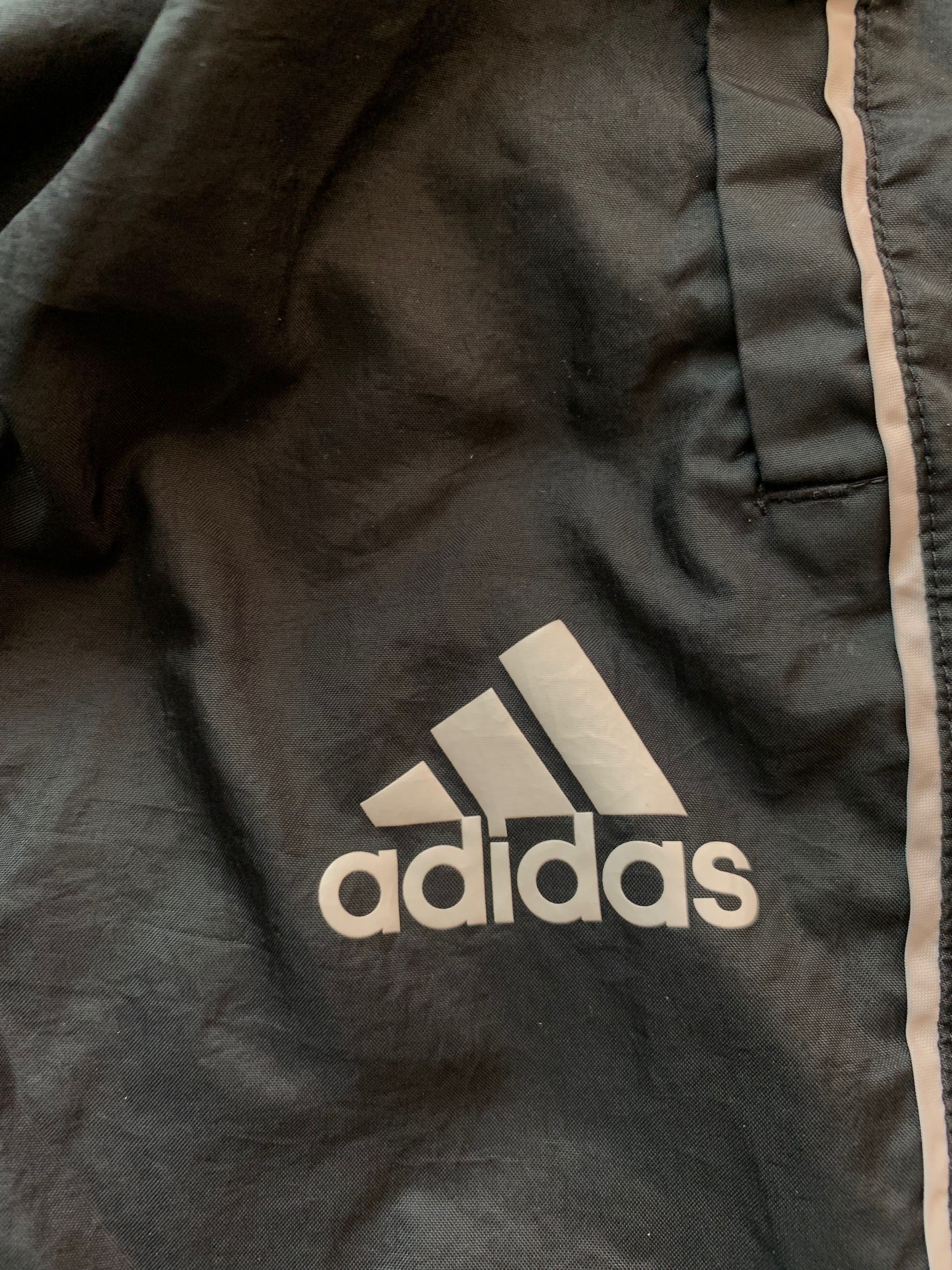 Нейлоновые спортивные штаны adidas