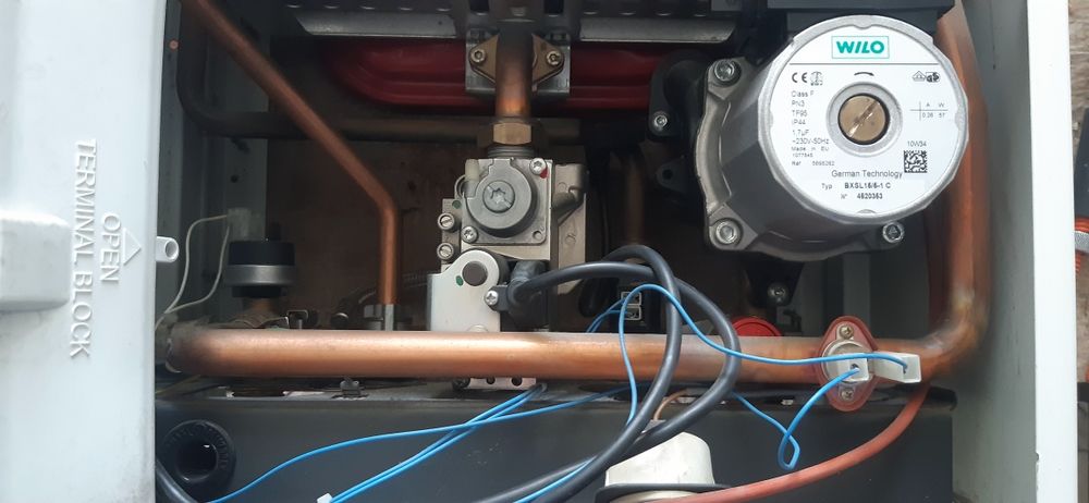 Westen quasar D 24 Розборка котлів