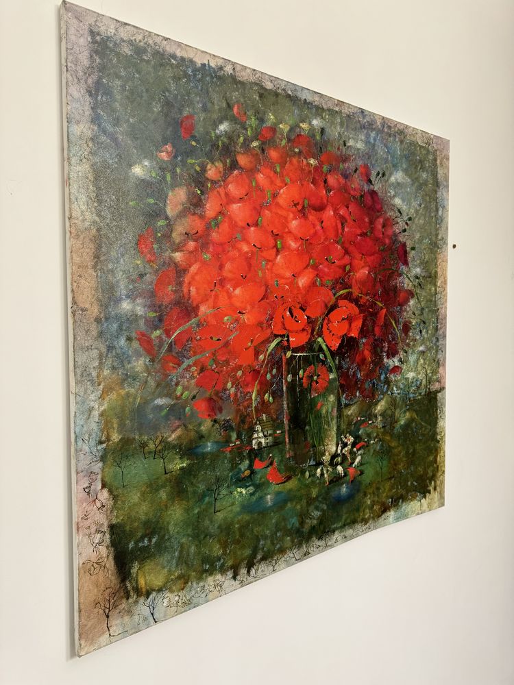 Картина «Красный Баран-буц» Е.Ильичева