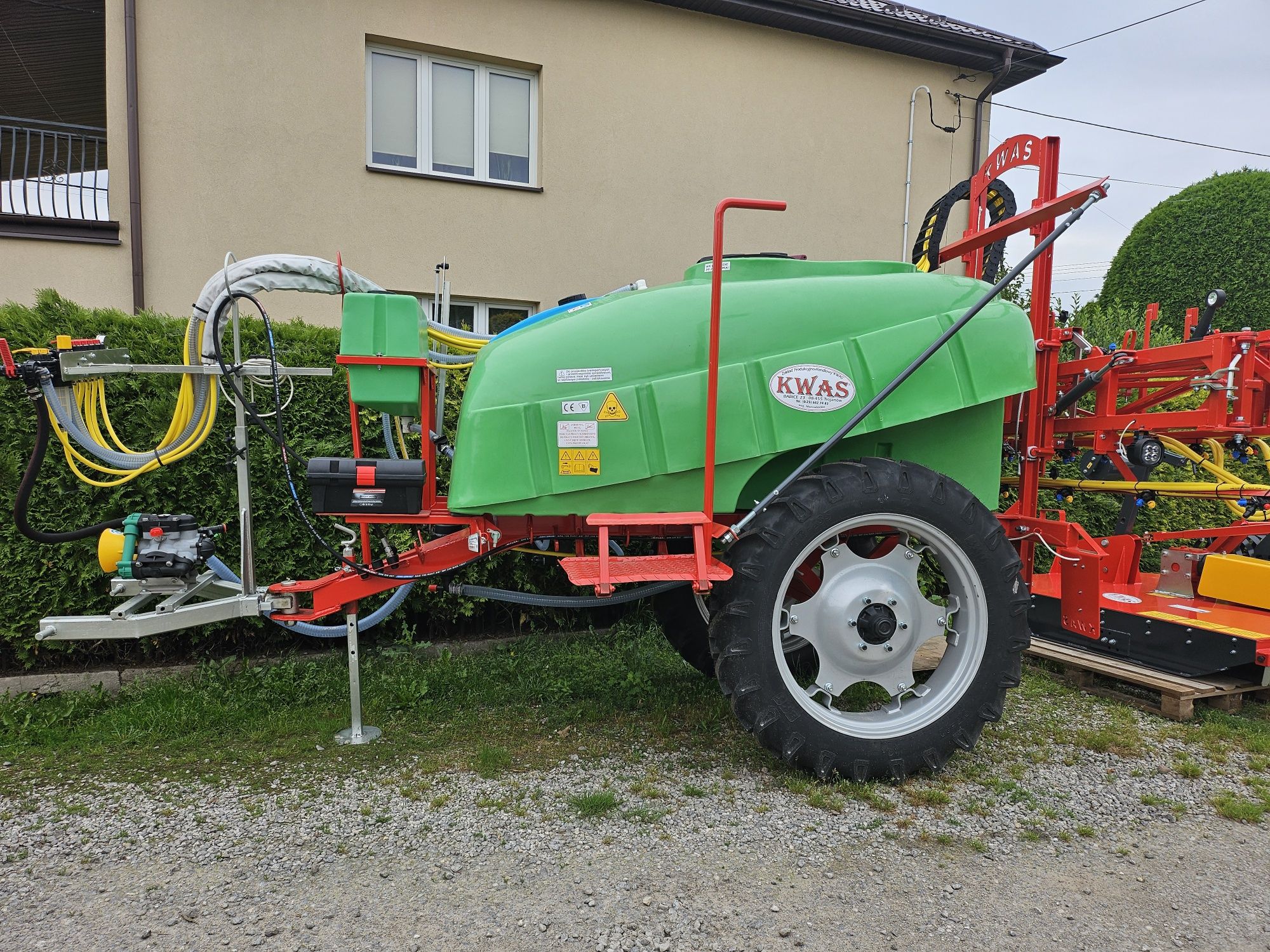 Opryskiwacz KWAS 2000l/15m 9,5x24 PROMOCJA RABAT producent