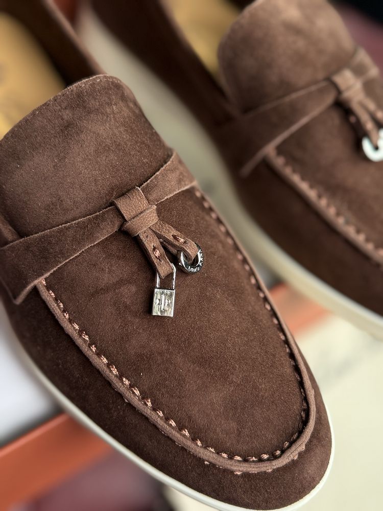 Женские Лофери лоро пиана лоферы loro piana коричневые лорики