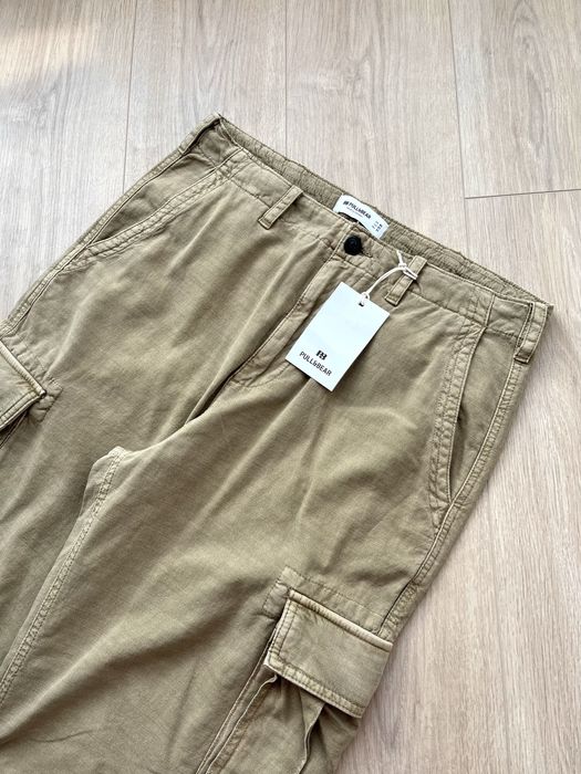 Широкі Штани (M-L) Pull&Bear Parachute Pants Оригінал Широкие Нові