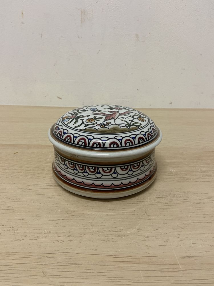 Caixa Cerâmica de Coimbra - Pintada á Mão
