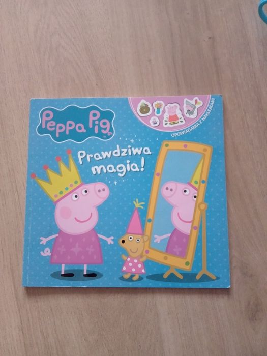 Książeczka z naklejkami peppa