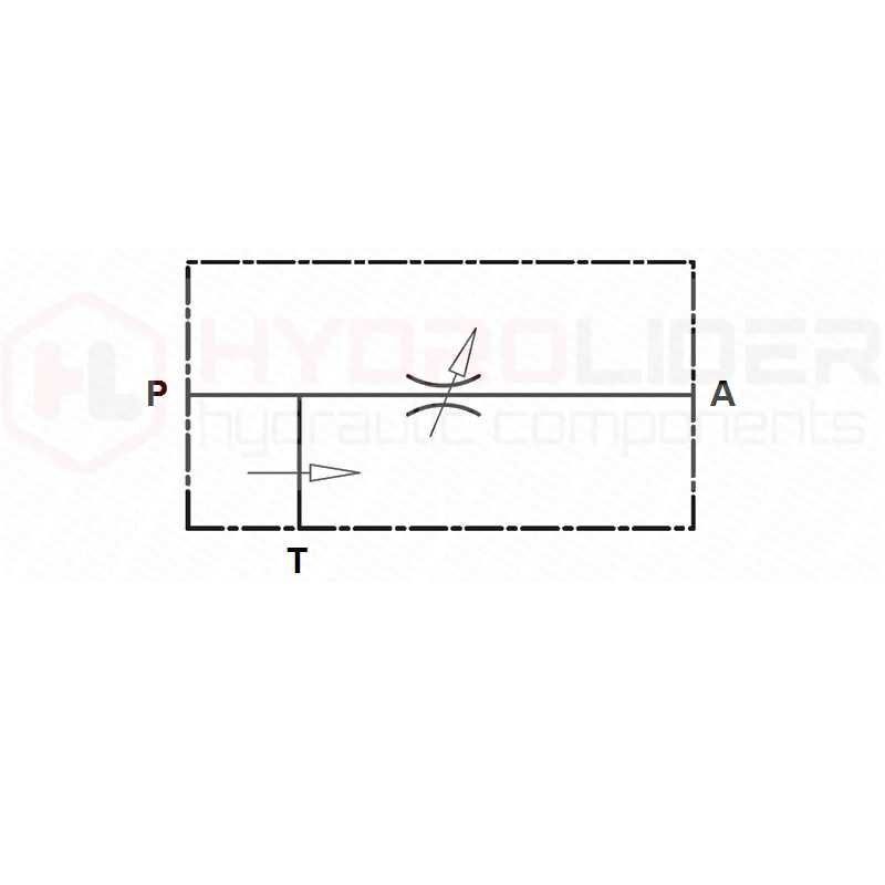 Zawór regulator przepływu VRFC3 gwinty: 1/2" przepływ max: 85L/min