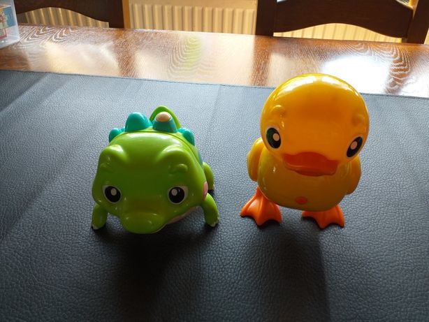 Zabawki interaktywne krokodyl i kaczka