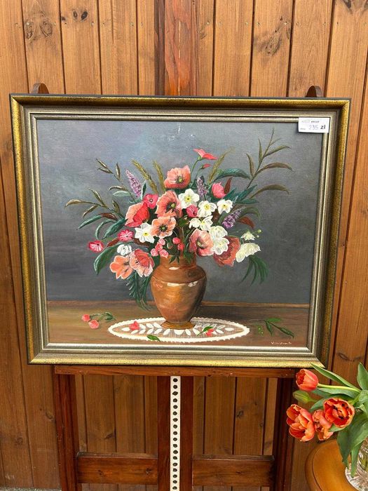 Obraz, martwa natura kwiaty polne, bukiet #9137 Stylowy Węgrów