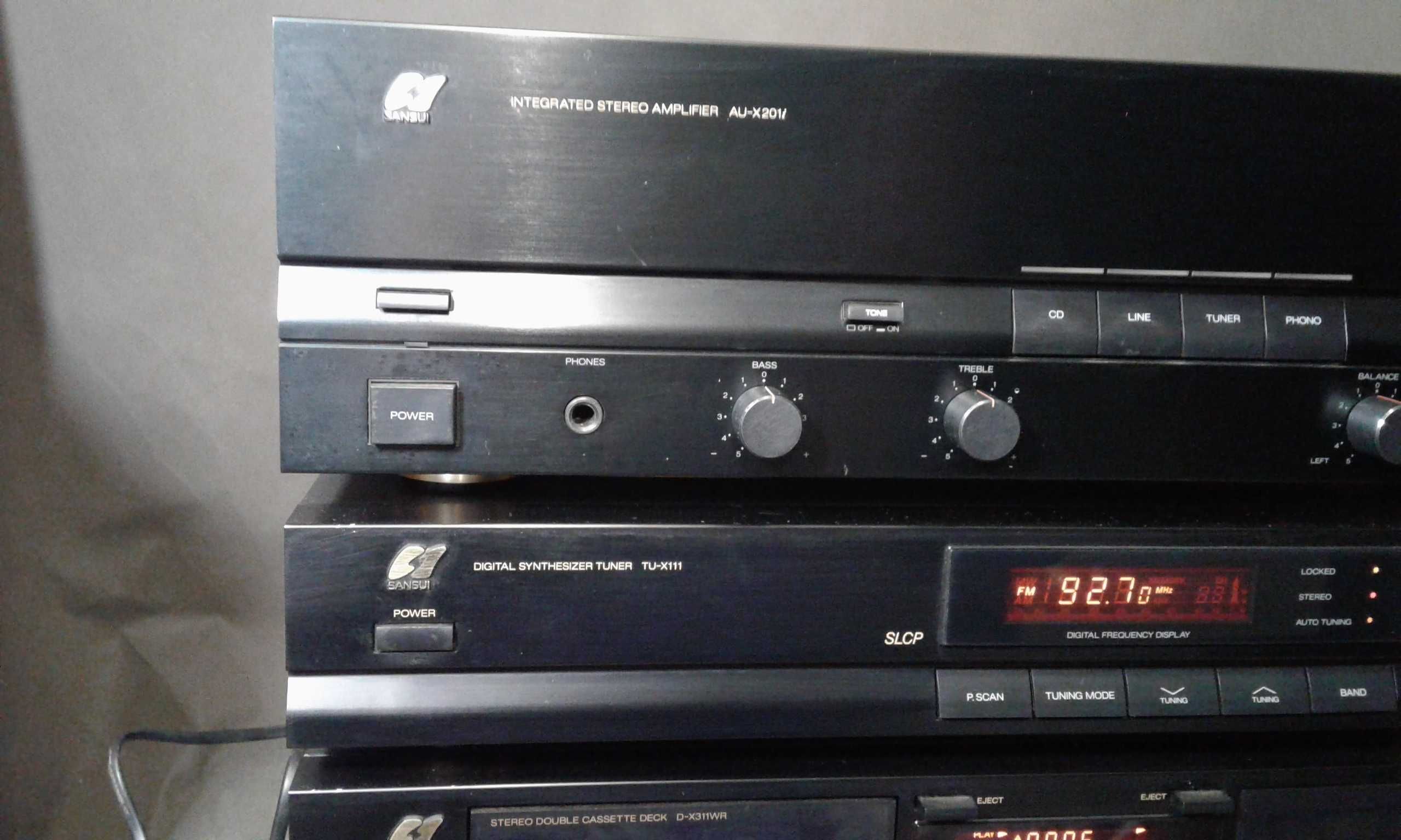 SANSUI AU-X201i,zestaw stereo
