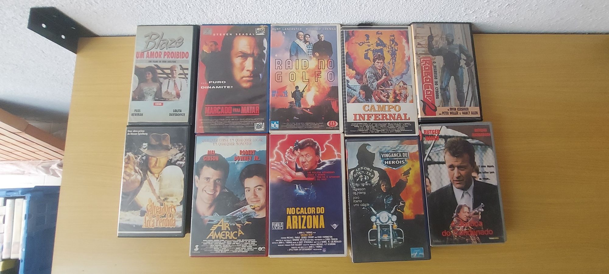 Cassetes VHS Filme Antigos