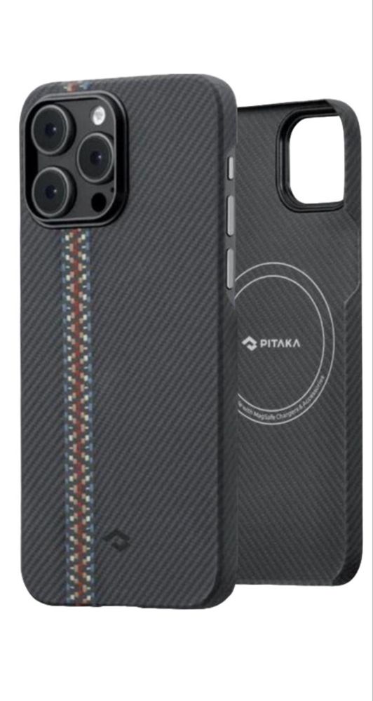 Чехол Pitaka MagEZ Case 4 Fusion Weaving Rhapsody for iPhone 15 Pro