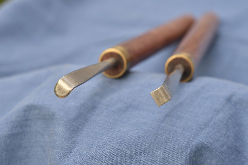 Ferramentas para tornear gesso - Teques