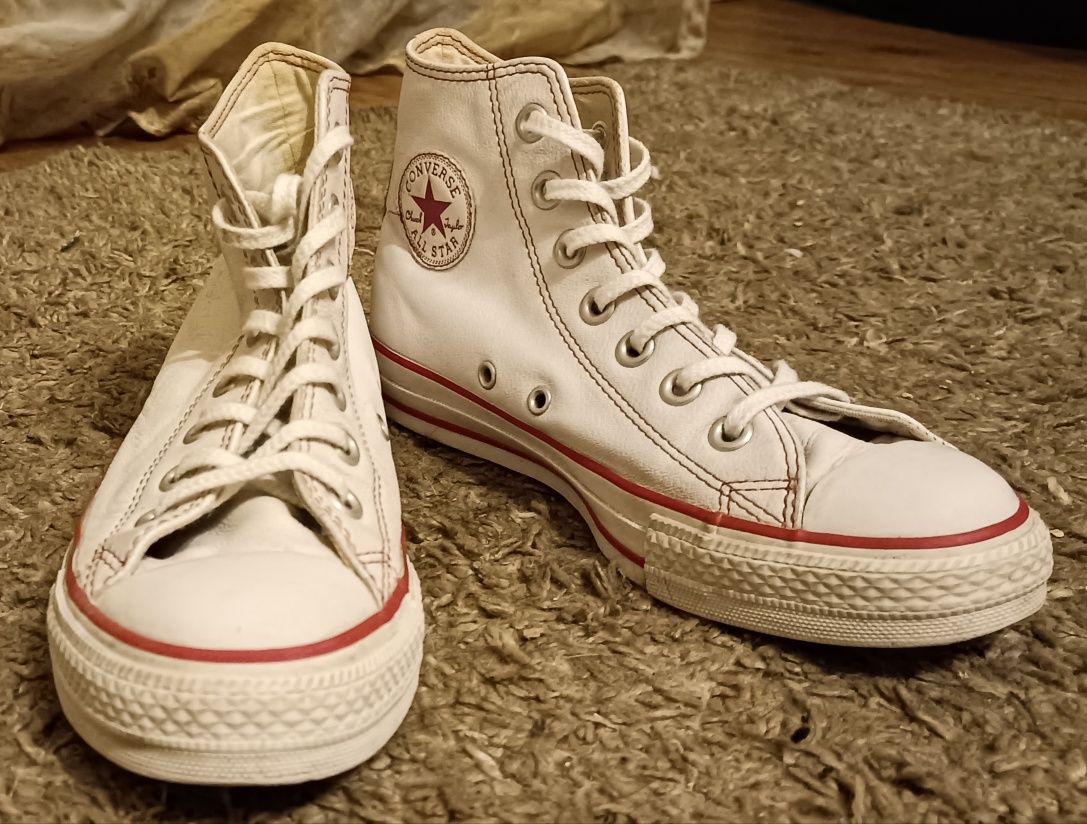 кеды Converse. 36.5 Высокие кожаные