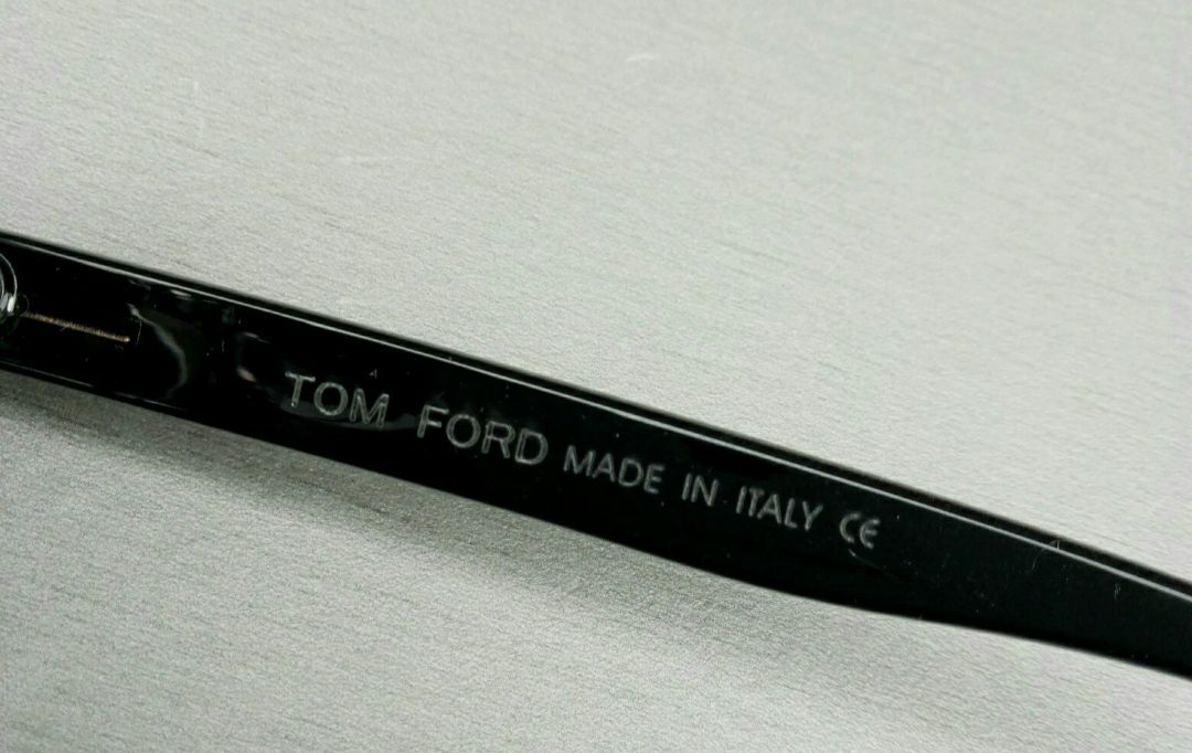 Tom Ford  стильные женские очки большие черно розовые с градиентом