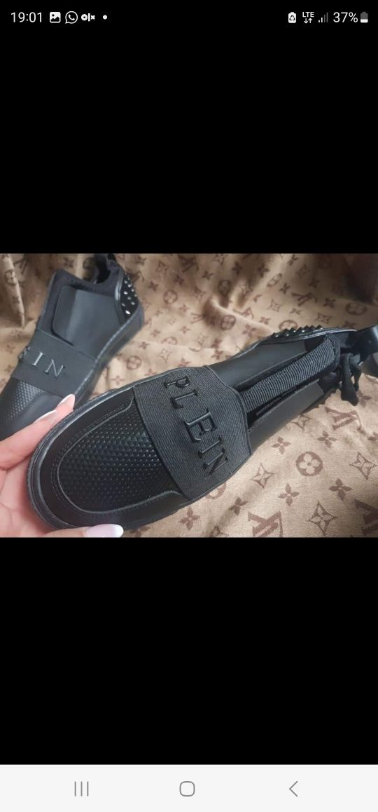 Philipp plein męskie adidasy sneakersy