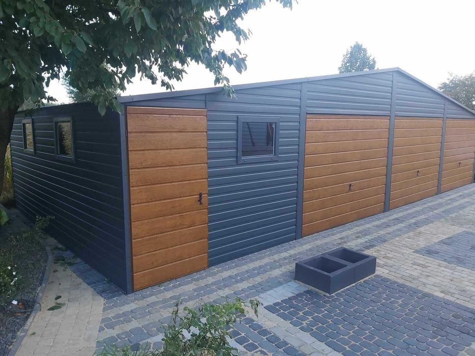 Garaż blaszany 12x6 Ostrołeka