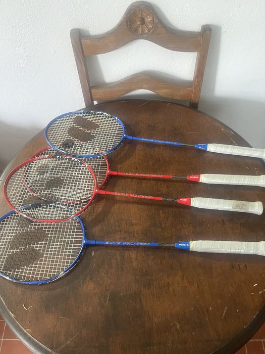 Raquetes de badminton