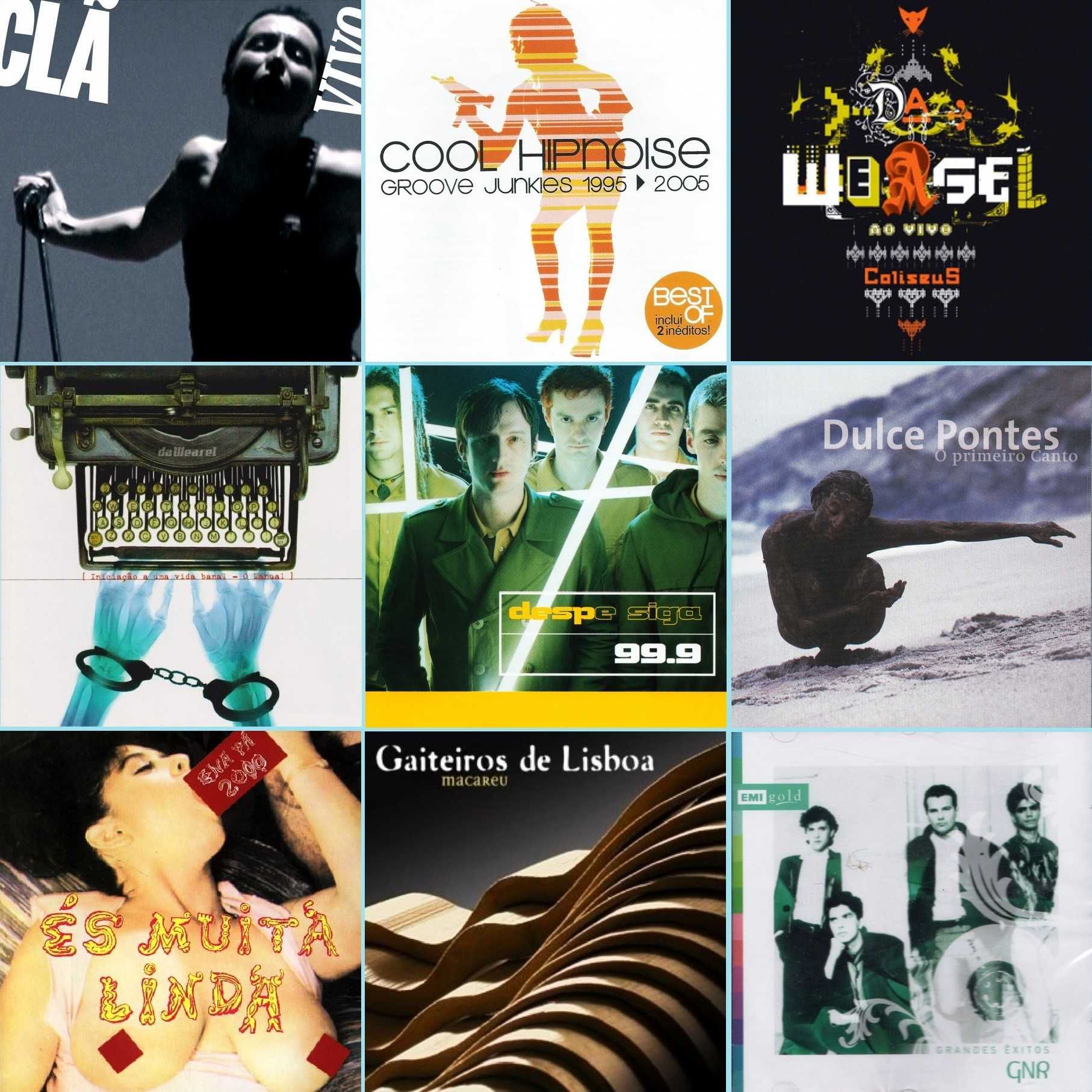 72 CDs - Musica Portuguesa - Raros - Muito Bom Estado
