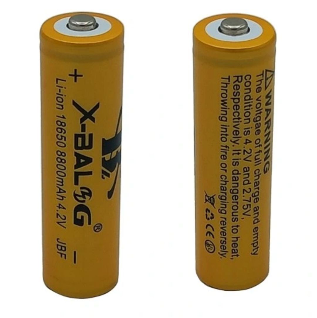 Akumulatorki x balog li-ion 18650, 88mAh 4.2v