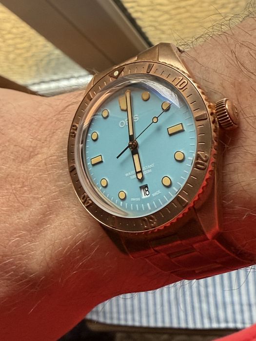 Oris Divers Cotton Candy 38mm full set