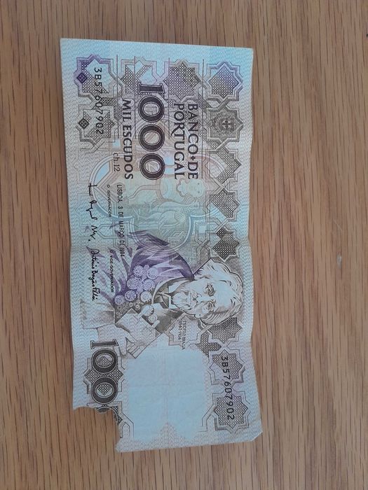 Nota de 1000 escudos