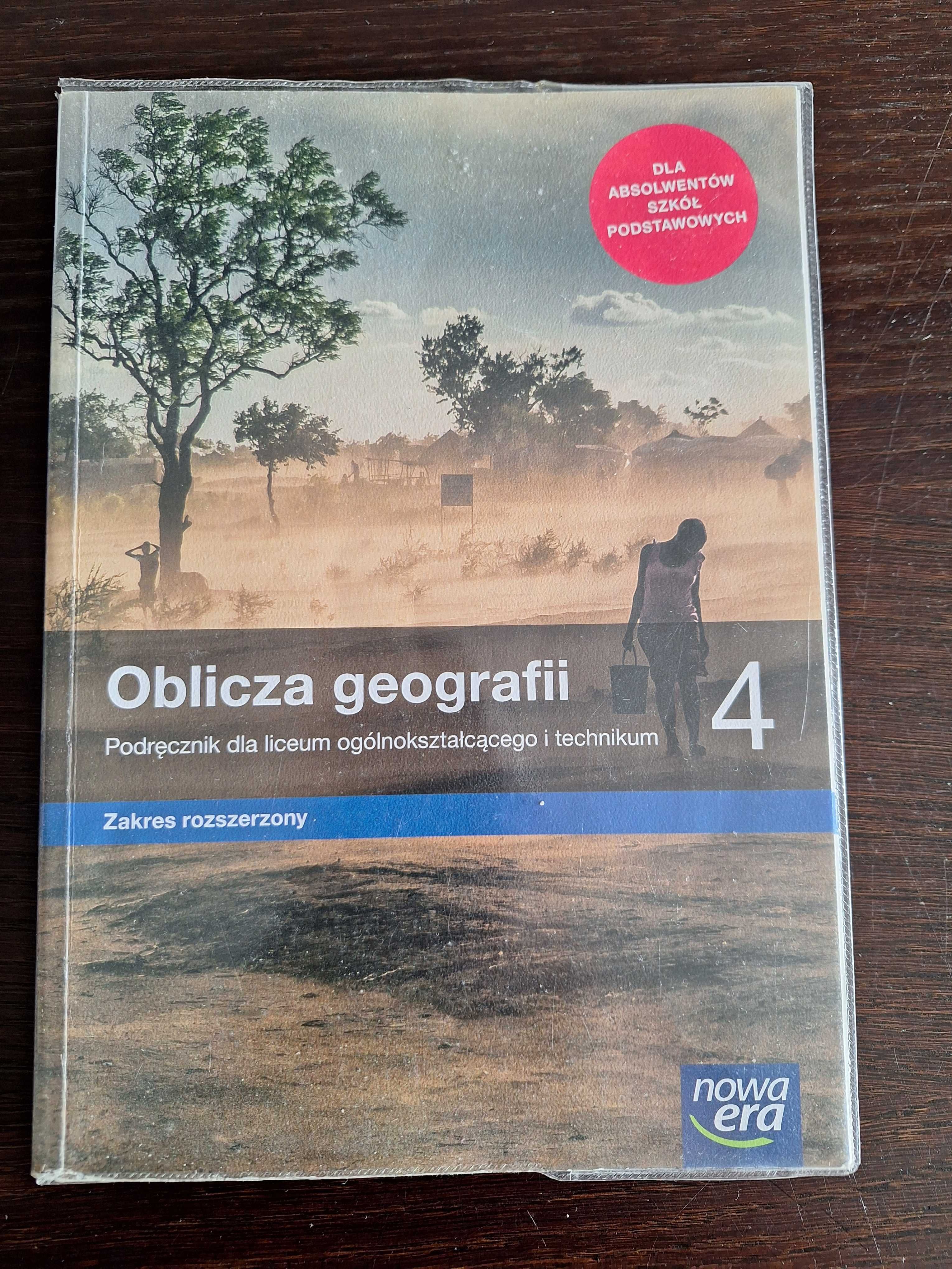 Podręcznik " Oblicza geografii" 4 zakres rozszerzony wyd. NOWA ERA