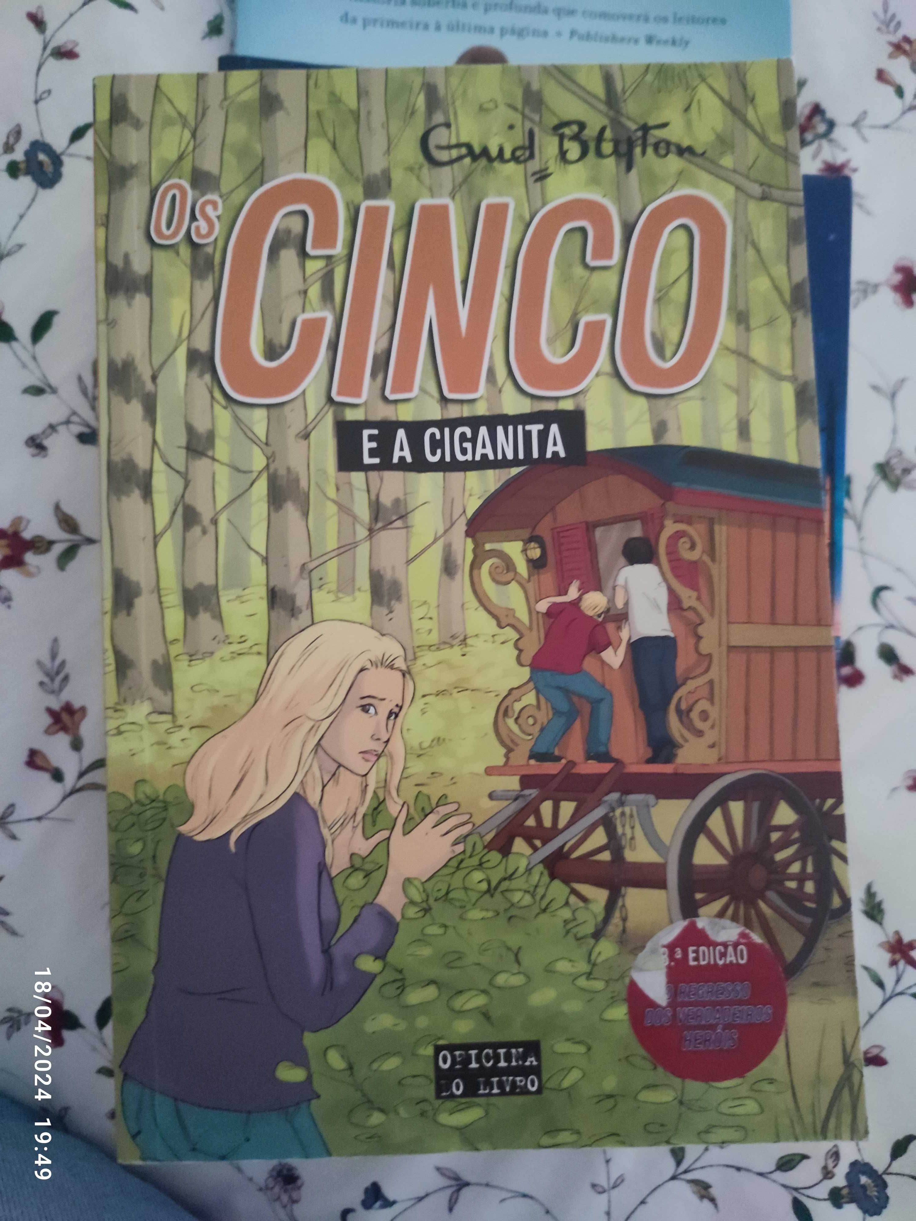 Livros Os Cinco - edição actual