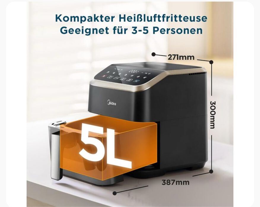 Аерогриль Midea 5л,11л