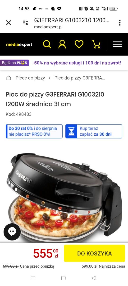 Piec do pizzy okazja