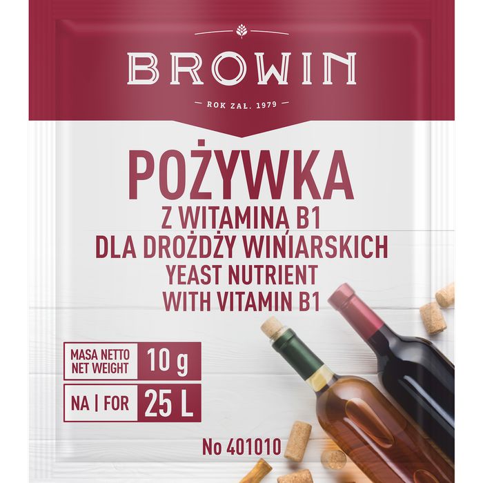 Pożywka do wina z witaminą B1 BROWIN