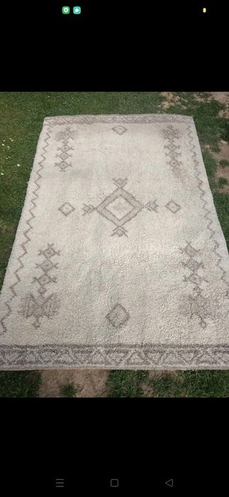 Dywan berberyjski  Maroko wełna naturalna