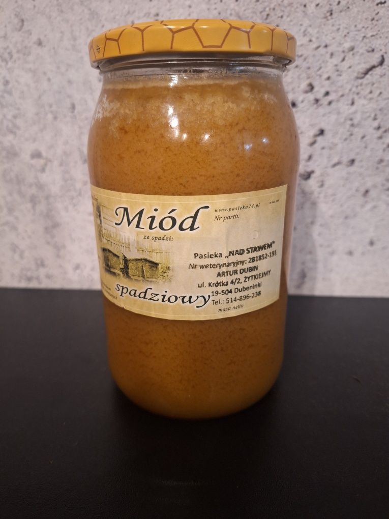 Sprzedam miód spadziowy