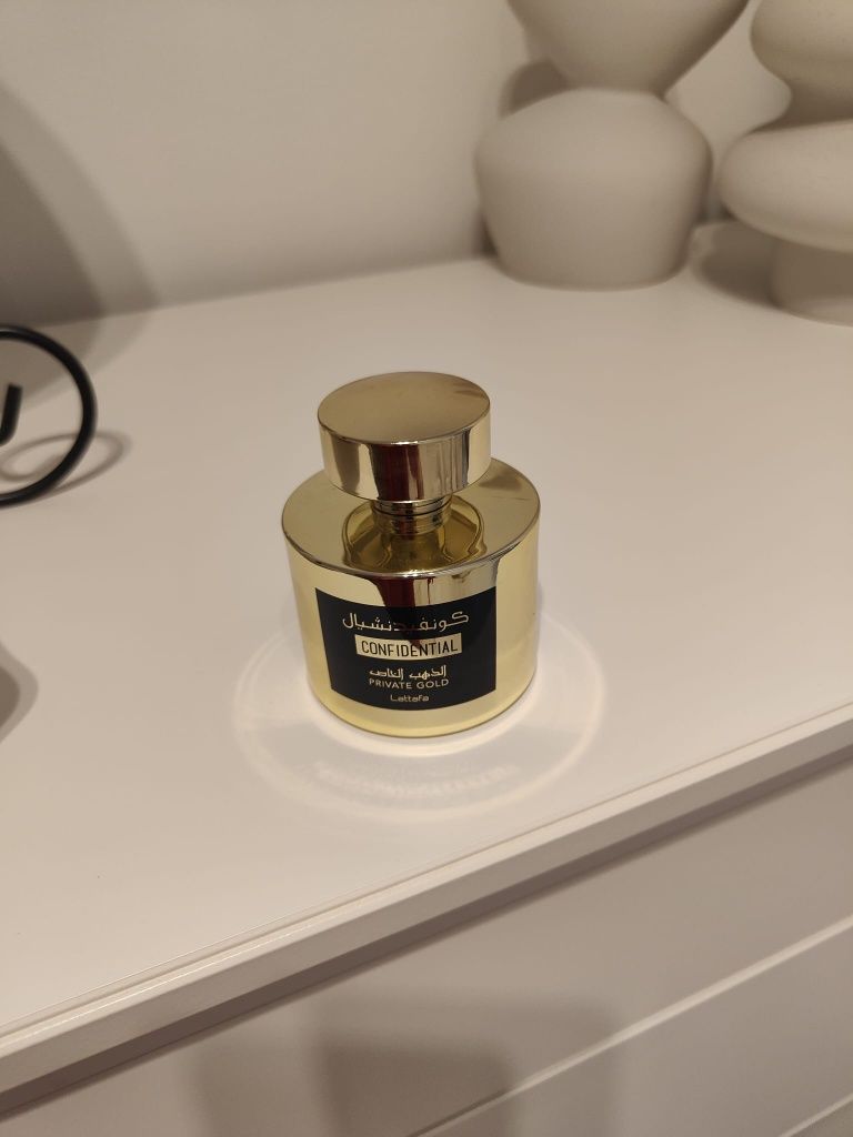 Confidential lattafa private gold 100ml perfumy
