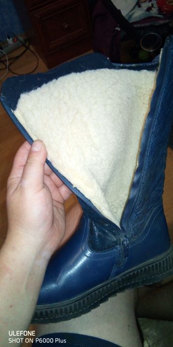 Зимние сапоги на девочку.