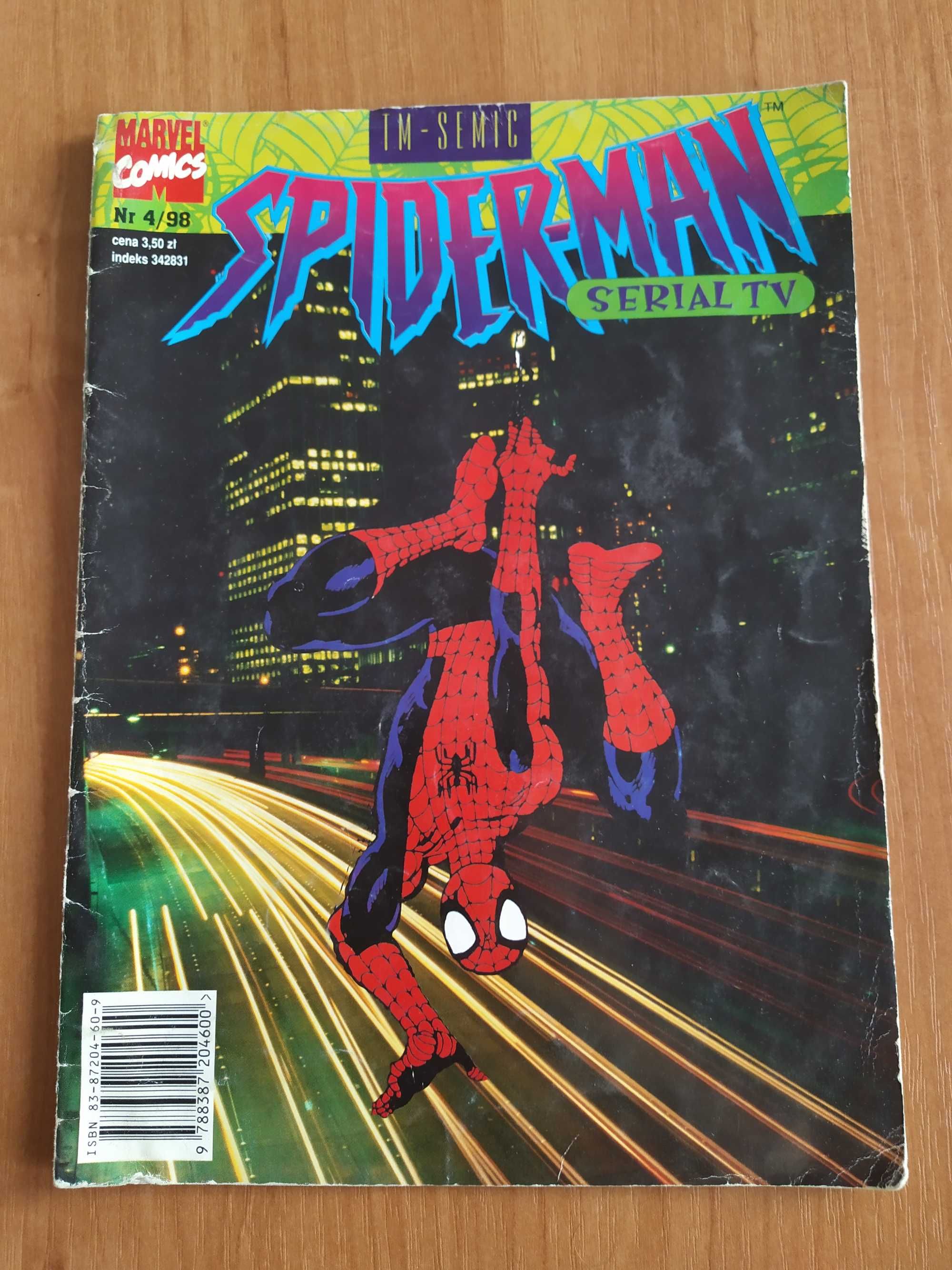 Komiks Spider-Man Serial TV 4/98