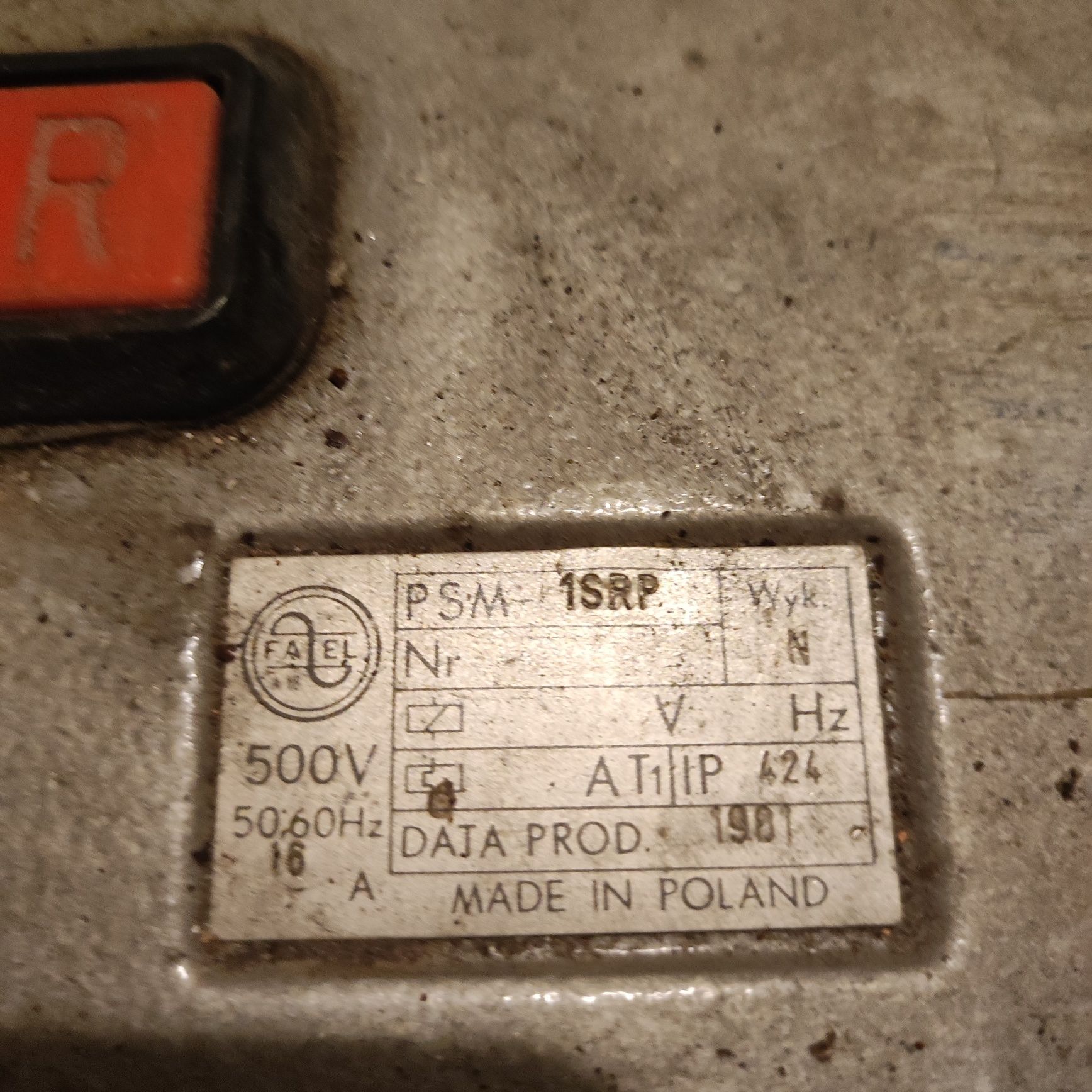 Przekaźniki siłowy PSM - 1SRM