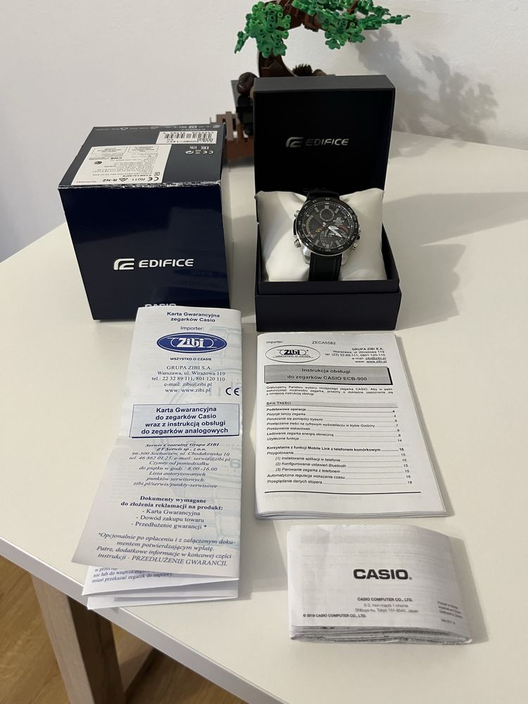 Zegarek Casio edifice premium