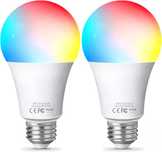 NOVAS! Kit de 2 Lâmpadas smart LED inteligente WiFi luz 9W  RGBCW