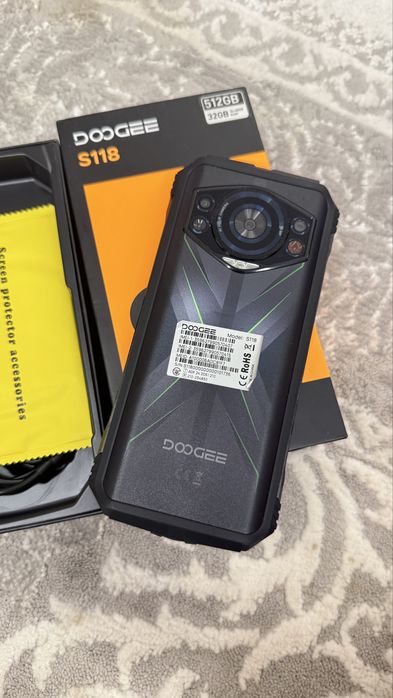 Смартфон DOOGEE S118 8/512GB Celadon Green