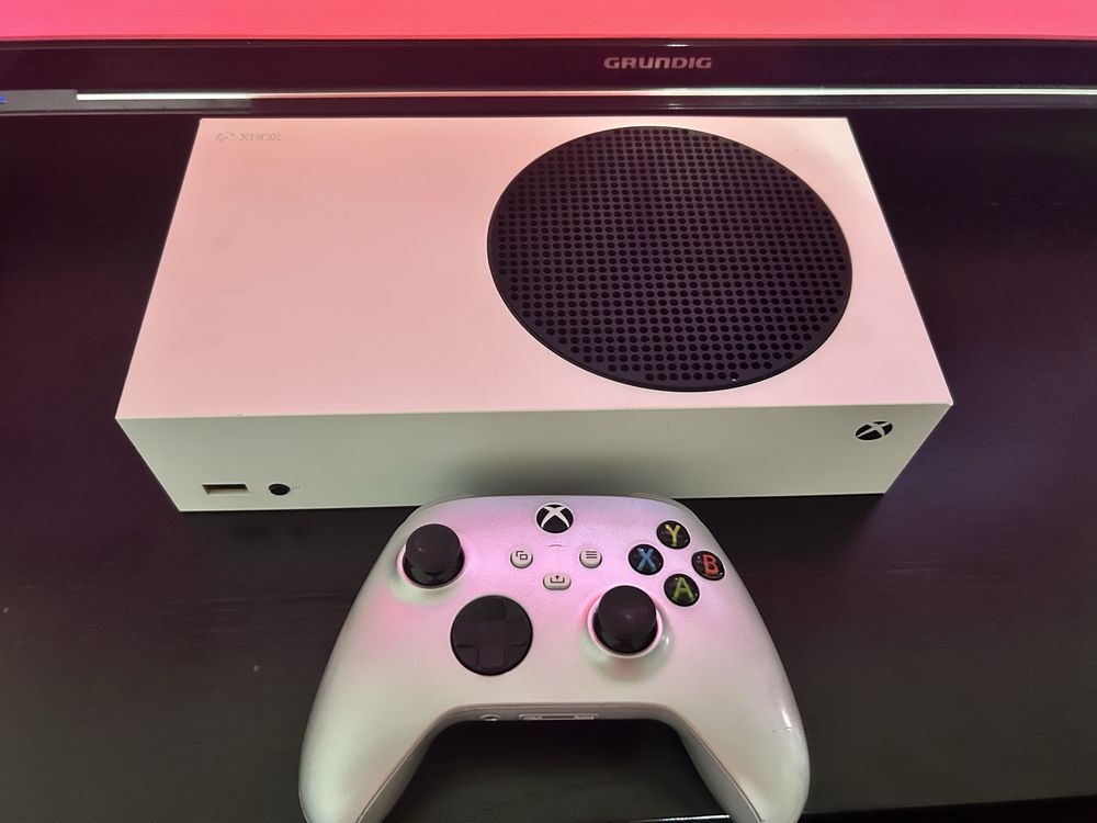 Xbox series s com comando