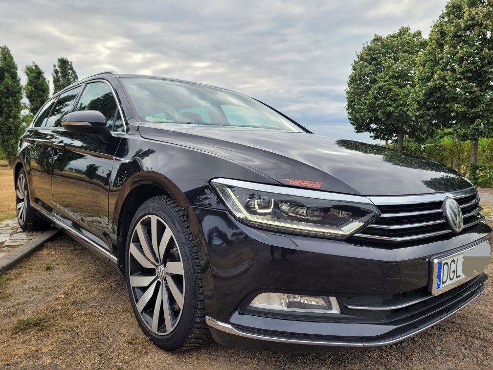 Passat b8 kombi 2.0 tdi 240 km 4motion el. hak sam parkuje