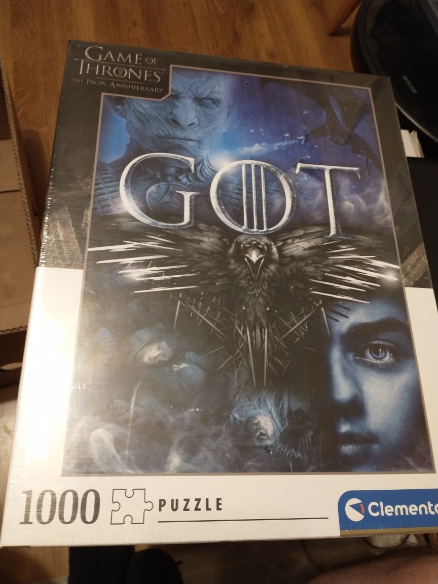 Nowe puzzle game of thrones 1000 sztuk