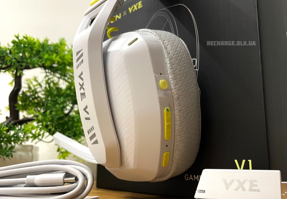 НОВІ VGN VXE Siren V1 Wireless | ІГРОВІ БЕЗДРОТОВІ Навушники