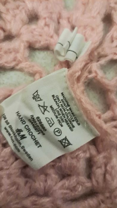 Ponczo dziewczęce rozmiar 104-116 H&M